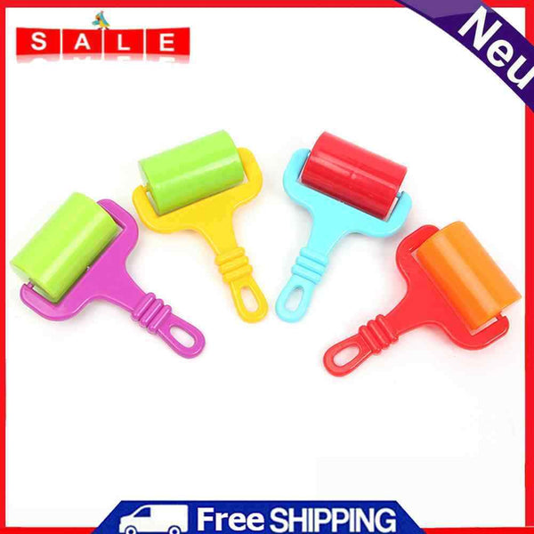 DIY Multifunction Durable Save Effort Roller Compact Art Tool for Slime Game