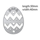 Wave Egg Cutting Dies Stencils Scrapbook Embossing DIY Craft Album Card