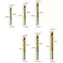 HSS Drill Bit Set Titanium Coated Drill Bits 3 - 8mm Plastic Drills Metal E6B4