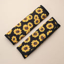 Backpack Straps Sunflower Shoulder Seat Belt Cover Universal Car Seat Belt Pads