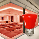 E27 3W LED Crown Energy Saving Light Bulbs Holiday Home Party Lamp (Red) Newly