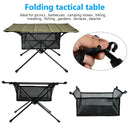 Portable Table Storage Net Outdoor Dishware Foldable Storage Bag Portable
