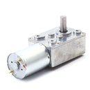 #A DC 6V Worm Gear Motor Stainless Steel Electric Motor Self Lock Gearmotors