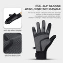 Winter Outdoor Sports Ski Cycling Gloves Touchscreen Windproof Warmer (XL)