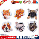 6pcs DIY Animals Diamond Painting Cross Stitch Stickers Mosaic Wall Decals
