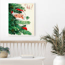 Tree Santa Frameless Picture Oil Paint By Numbers Hand Painted Picture for Home