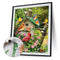 Bird Animal Oil Paint by Numbers Hand Painted Frameless Picture Home Ornament