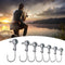 10x Crank Round Ball Head Hook Jig Bait Soft Worm for Perch Fishing (3.5g) Newly
