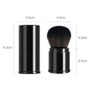 1pcs Makeup Brushes Retractable Powder Foundation Face Loose Brush (Black) Newly