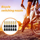 18pcs Presta Valve Adaptors + Tire Valve Cap Set Bike Tire Valve Adapters