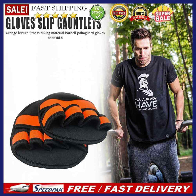 1 Pair Training Gloves Non-slip Gym Fitness Sports Exercise Protector Free Size