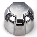 7 Pin Round Metal Caravan Trailer Connector Socket Plus NARVA 82161 Trailer Plug