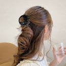 Lazy Ponytail Hairpin Fashion Hairstyle Bird Nest Hair Clip (Black) Newly