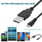 Crazystore 10cm Micro USB Data Cable Short 1A Fast Charging Cable for Android Phone
