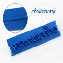 Icing Baking Tool Decorating Happy Birthday Letter Cake Mold Sugarcraft Mould