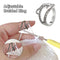 Yarn Guides Opening Thimble Knitting Ring Octopus Shape Crochet Loop Sewing