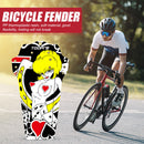 MTB Bicycle Rear Fender Set Road Bike Replacement Mudguard Bracket Kit (A1)