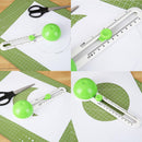 Powlance Compass Cutters for Scrapbooking, Round, Crafting, Circular Snow