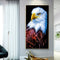 White Eagle Oil Paint By Numbers Kits Canvas DIY Picture Craft Coloring Drawing