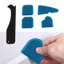 11pcs Glass Cement Scraper Remover Caulk Finisher Sealant Smooth Scraper Newly