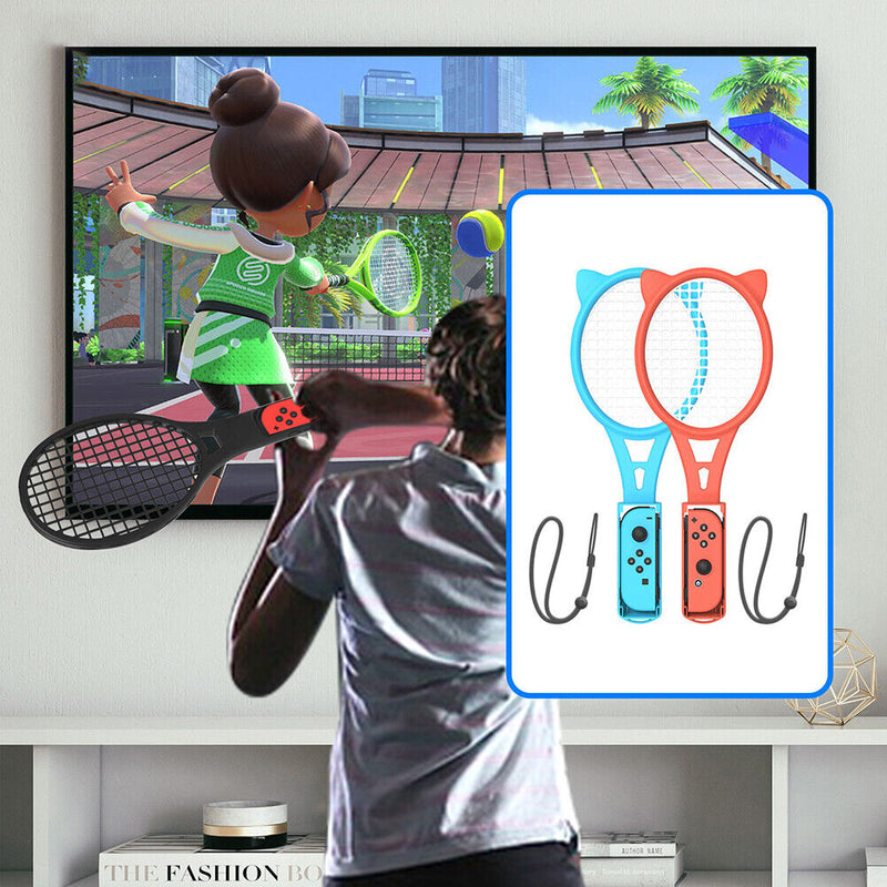 Tennis Game Controller Gamepad Games Joystick for NS Tennis Racket (Red) Newly