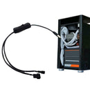5V 4 Pin to 2 Way USB Adapter Converters Cables PC Fan Computer Cables H9V5