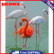 Canvas Painted Oil Paint By Numbers Pink Bird DIY Wall Art Modern Bedroom Decor