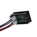 Mini 0.56in LED Digital Display DC 0-10A Ammeter Amp Panel Meter (Blue)