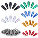 5pcs Bicycle Presta High Aluminium Pressure Valve Caps Dust Covers (Red)