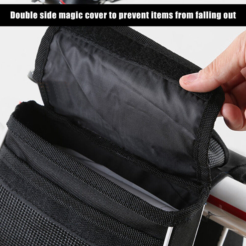 Bicycle Bag Front Tube Rainproof Bike Pouch Phone Case MTB Cycling Accessor