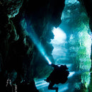 XHP70 LED 1500LM Powerful Zoom Underwater Diving Flashlight with Hand Rope