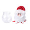 Christmas Party Decor Storage Box Candy Bottle Can Candy Jar(Santa)