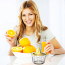 Citrus Juicer Lemon Orange Squeezer 5 in 1 Manual Press Lime Reamer Kitchen
