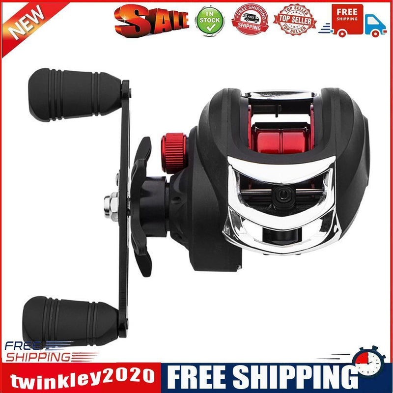 Metal Spool Baitcasting Reel 8kg Drag 7.2/1 Saltwater Fish Wheel (DS Right)