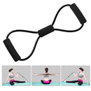 Yoga Resistance Bands 8 Word Pull Rope Tension Rope Exercise Fitness Equipm