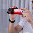 Digital Video Camera Full HD 1080P 32GB 16x Zoom Camcorder DV Camera(Red)