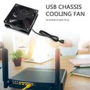 5V USB Computer Case Chassis Cooling Fan Router Set-top Box Silent Mute Cooler