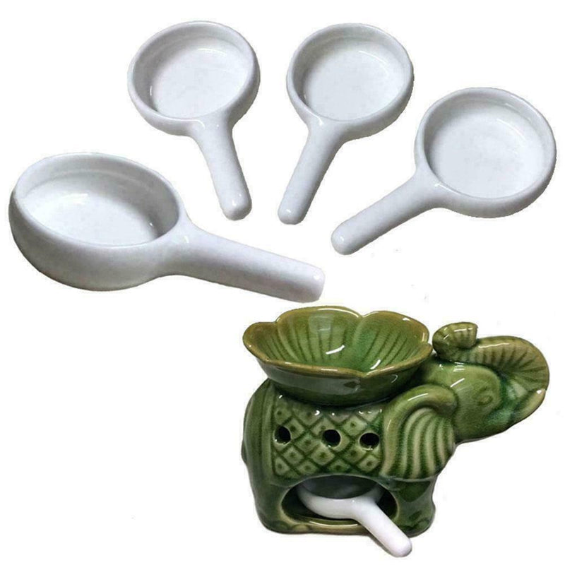 1X Ceramic Aroma Burner Essential Oil Burner Aromatherapy Candle M2W2