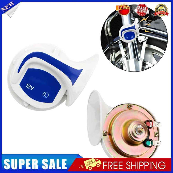 2pcs Aluminum Alloy Multi-tone Electric Air Horn Loud 12V Car Motorcycle Horns