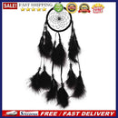 Bead Dream Catcher Black Feather Crafts Handmade Home Hanging Gifts