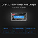 Ultra Power UP-S4AC 4x7W AC DC LiPO LiHV NiMH NiCd Battery Charger (EU) Newly