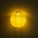Round Pendant Waterproof Lamp Solar Operated Wedding Anniversary Party Props