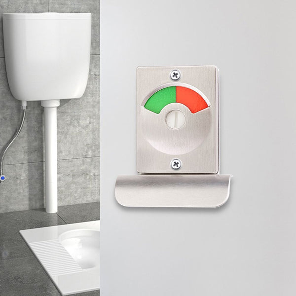 Door Lock Toilet Convenient Lock Tool Stainless Steel Partition Door Lock