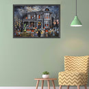 Full Cross Stitch 11CT Halloween Hat Counted Embroidery DIY Needlework Crafts