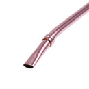 Stainless Steel Drinking Straw Reusable Sucker Spoon Filter Bar Kit (Rose) Newly