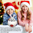 Easter Bubble Cartoon Pressing Rainbow Ball Anti-Anxiety Toys Anti-Autism K7K0