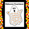 Halloween Countdown Calendar Poster Festive Atmosphere Pendant Wall Decor`