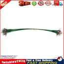 20pcs Anti-bite Fishing Line Steel Wire Leader Fishing Tackle (25cm Green) Newly