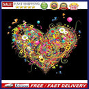 Oil Paint By Numbers Picture DIY Drawing Painting Flower Heart Drawing on C