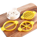 3 in 1 Plastic Egg Slicer Preserved Egg Cutter Splitter Kitchen Gadgets